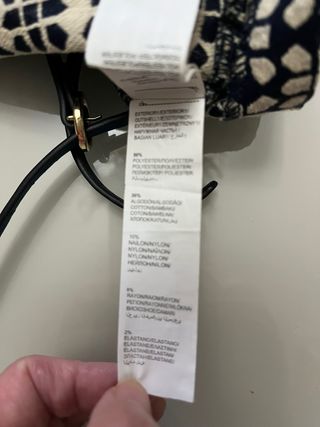 Blusa sin mangas cuello Peter Pan talla S