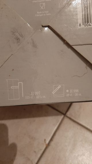 Vaso per ghiaccio in vetro Bormioli 89 cL