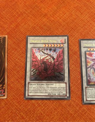 Lotto 4 Carte Yu-Gi-Oh! Drago Synchro