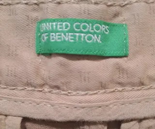 Pantalón Chino Hombre Benetton Beige