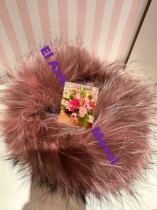 Cuello de zorro rosa