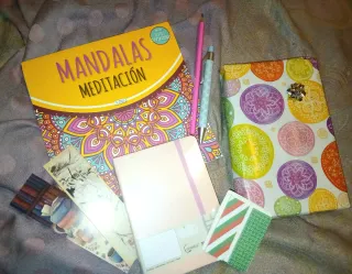 Lote papelería para lectores y mandalas