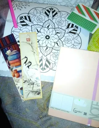 Lote papelería para lectores y mandalas