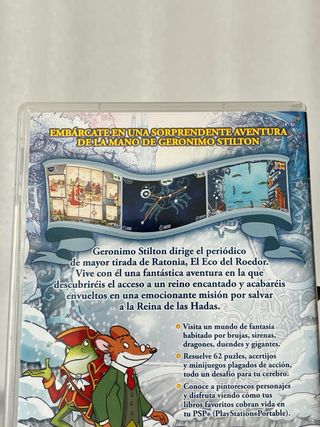 Geronimo Stilton en el Reino de la Fantasía PSP