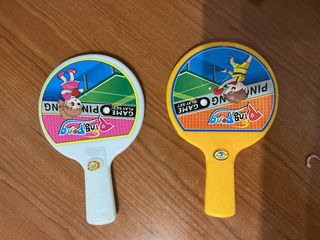 Palas de ping pong infantiles (2 unidades)