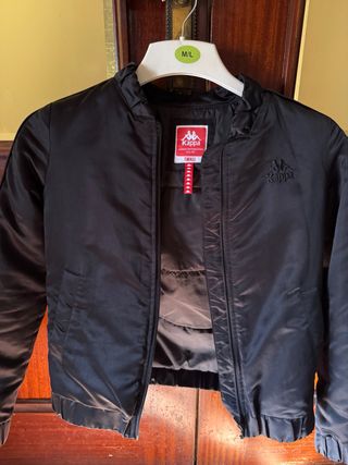 Chaqueta Kappa Negra