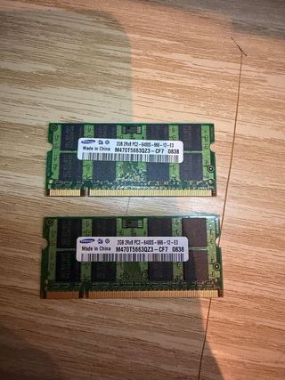 2GB DDR2 RAM Samsung PC2-6400S