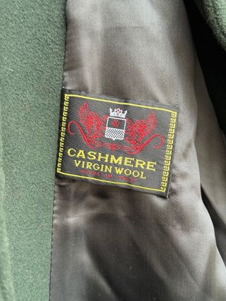 Cappotto donna verde vintage caban montgomery