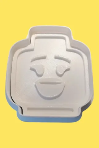 Formina per biscotti testa Lego