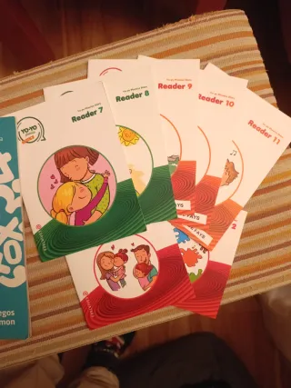 Libros colegio leer en un clic, yoyo phonics emat
