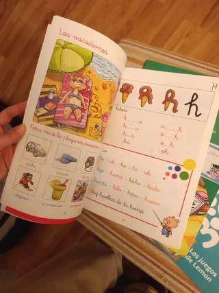 Libros colegio leer en un clic, yoyo phonics emat