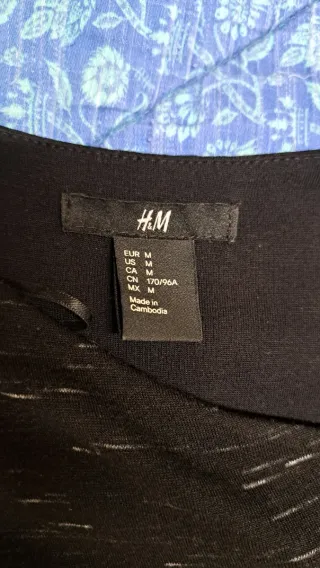 Vestito midi nero H&M