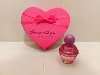 Set "San Valentín"  Colonia, corazón, rosas, osito