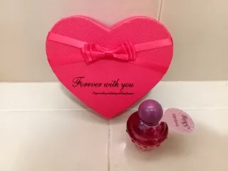 Set "San Valentín"  Colonia, corazón, rosas, osito