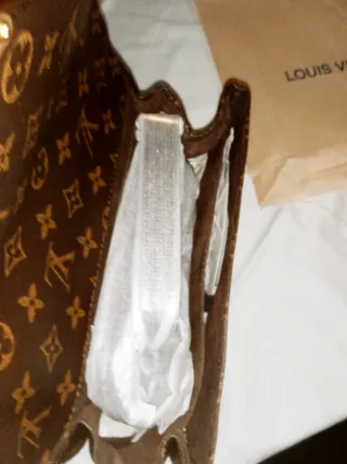 Borsa Louis Vuitton Beige/Marrone Donna