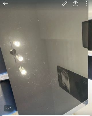 Juego mesas centro y comedor cristal/metal.