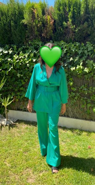 Conjunto kimono y pantalón T36