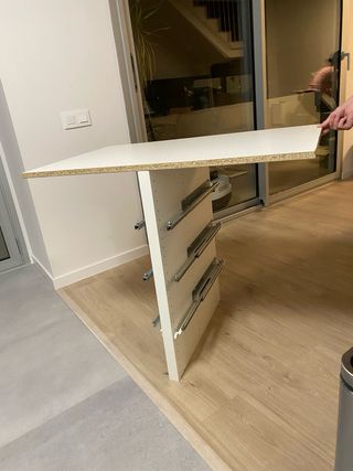 Cajón armario IKEA blanco