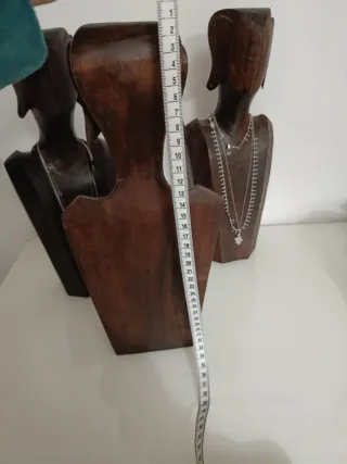 Soporte madera collares y pendientes