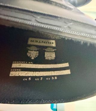 Botas Hunter Altas Azules. Regalo calcetines .