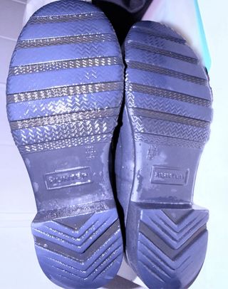 Botas Hunter Altas Azules. Regalo calcetines .