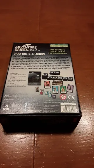 Juego de mesa Adventure Games: Gran Hotel Abaddon