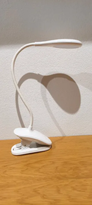 Lámpara LED USB con pinza