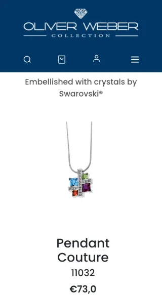 Colgante y Pendientes Oliver Weber