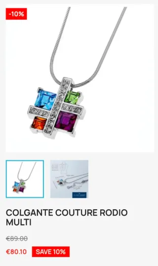 Colgante y Pendientes Oliver Weber