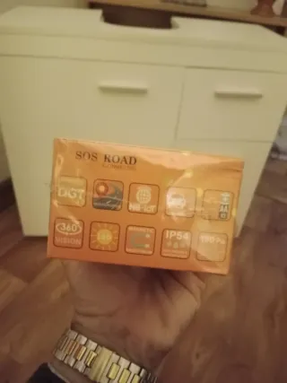 Baliza V16 SOS ROAD DGT conectada Orange