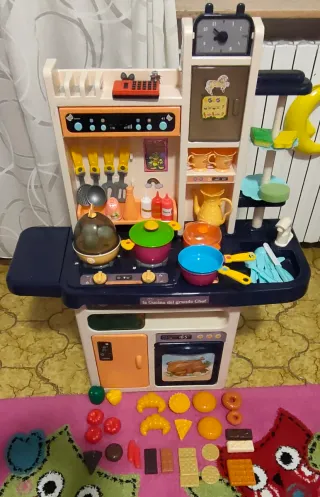 Gioco Cucina COMPLETA Bambini - Suoni Musica