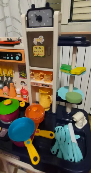 Gioco Cucina COMPLETA Bambini - Suoni Musica