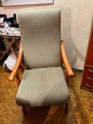 Sillón individual cómodo y confortable