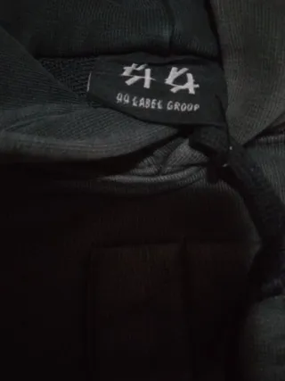 44 LABEL GROUP Felpa con Cappuccio color black