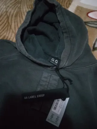 44 LABEL GROUP Felpa con Cappuccio color black