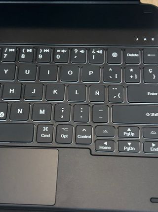 Funda Teclado DRACOOL Español  Trackpad IPAD 11