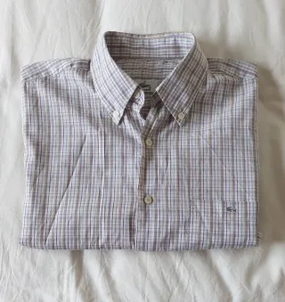 Camisa Lacoste Manga Corta Talla 41