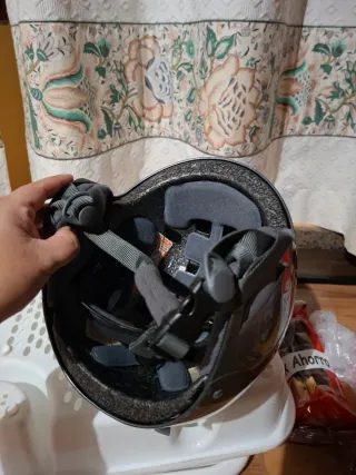 Casco Esquí Wedze Gris con Detalles Amarillos
