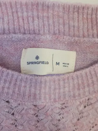 Suéter Rosa Mujer Talla M