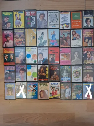 Lote Cintas Cassette Audio Antiguas Flamenco