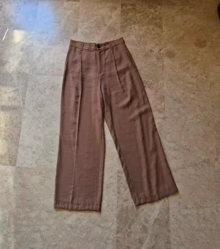 Pantalones ZARA Marrón Talla M