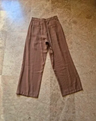 Pantalones ZARA Marrón Talla M