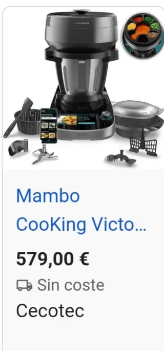Robot Cocina Cecotec Mambo