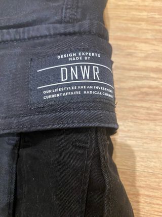 Pantalón Cargo Zara Negro