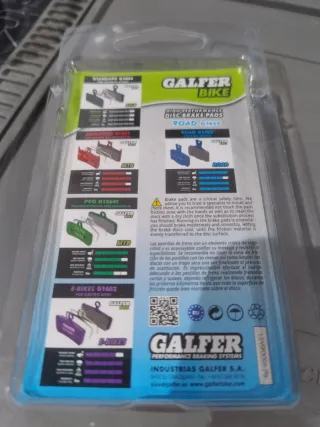 Pastillas Freno Galfer SRAM G1455 (2 juegos)