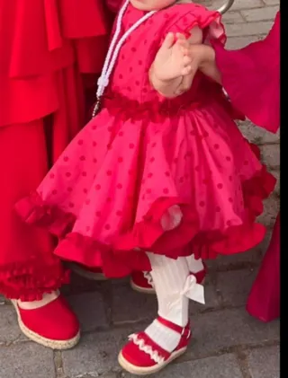Vestido Flamenca Niña y vestido flamenca mujer