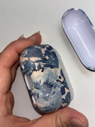 Funda AirPods Pro 2 Diseño Floral Azul