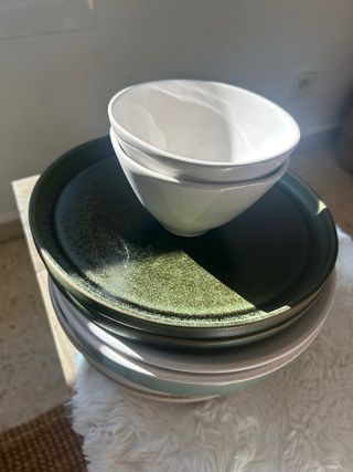 Vajilla cerámica portuguesa