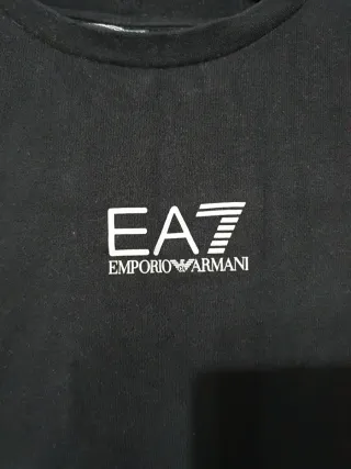 Sudadera Emporio Armani EA7 Negra