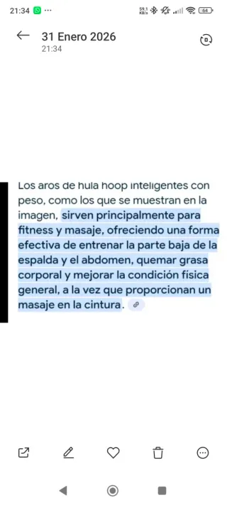 Hula Hoop Inteligente Leafia